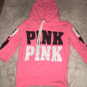 Pink hoodie